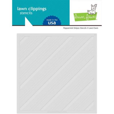 Lawn Fawn Stencils - Peppermint Stripes